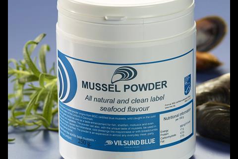 Vilsund Blue won the top prize in the Foodservice category for its Mussel Powder product